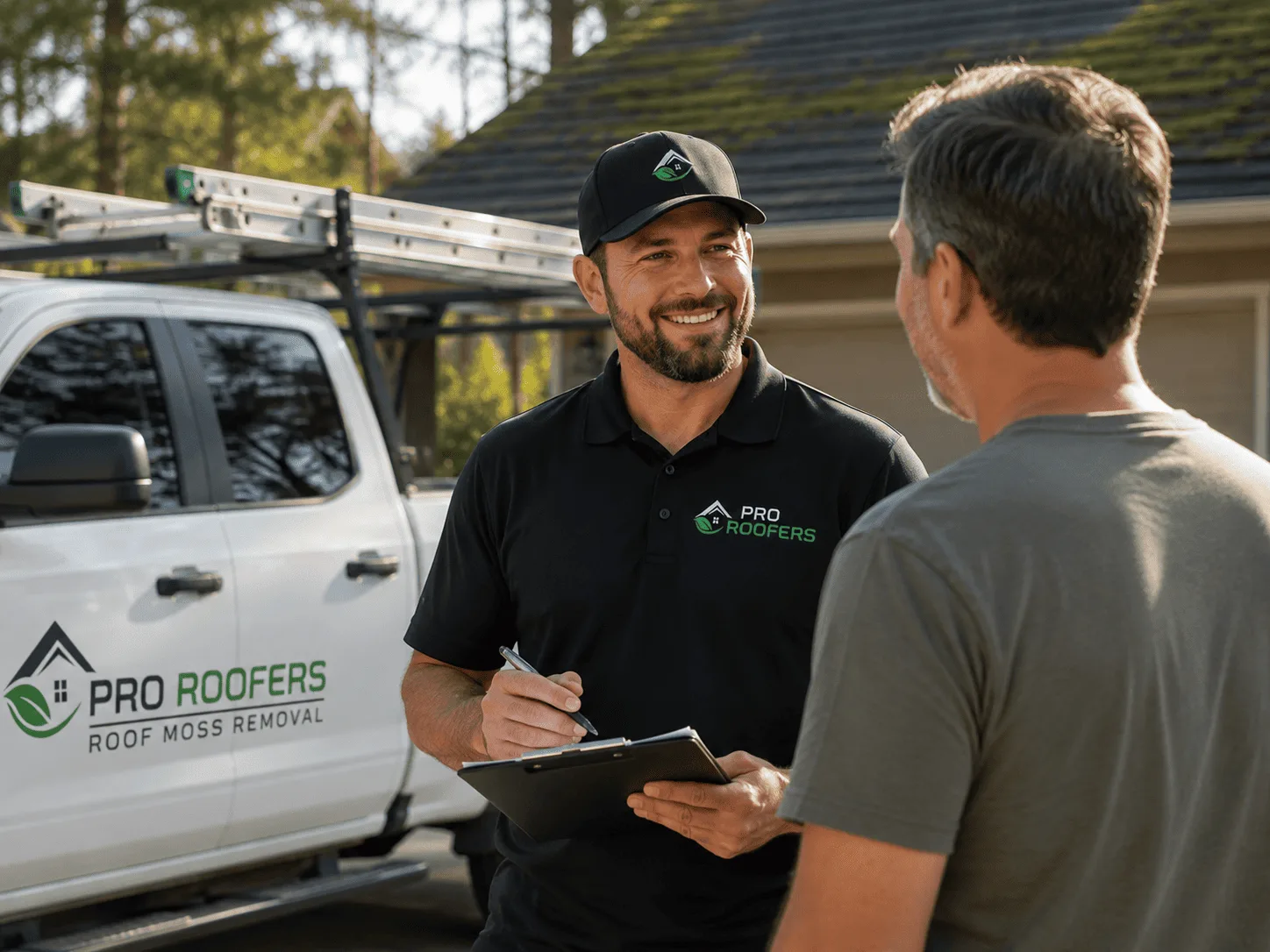 Roof Moss Removal The Plains, OH FAQs